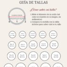 Imagen de Tabla de medidas trend vintage