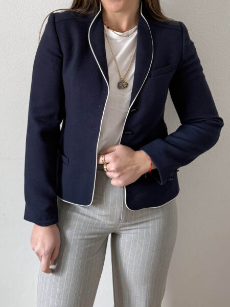 Imagen de Blazer ribete blanco (3)