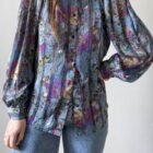 Imagen de Blusa fruncida estampada (2)