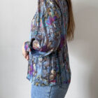 Imagen de Blusa fruncida estampada (3)