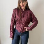 Imagen de Blusa satinada cuello mao (4)