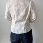 Imagen de Blusa satinada marfil (5)
