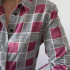 Imagen de Camisa cuadros satinada (3)