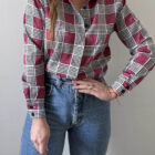 Imagen de Camisa cuadros satinada (4)