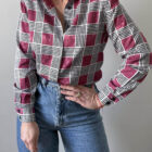 Imagen de Camisa cuadros satinada (5)