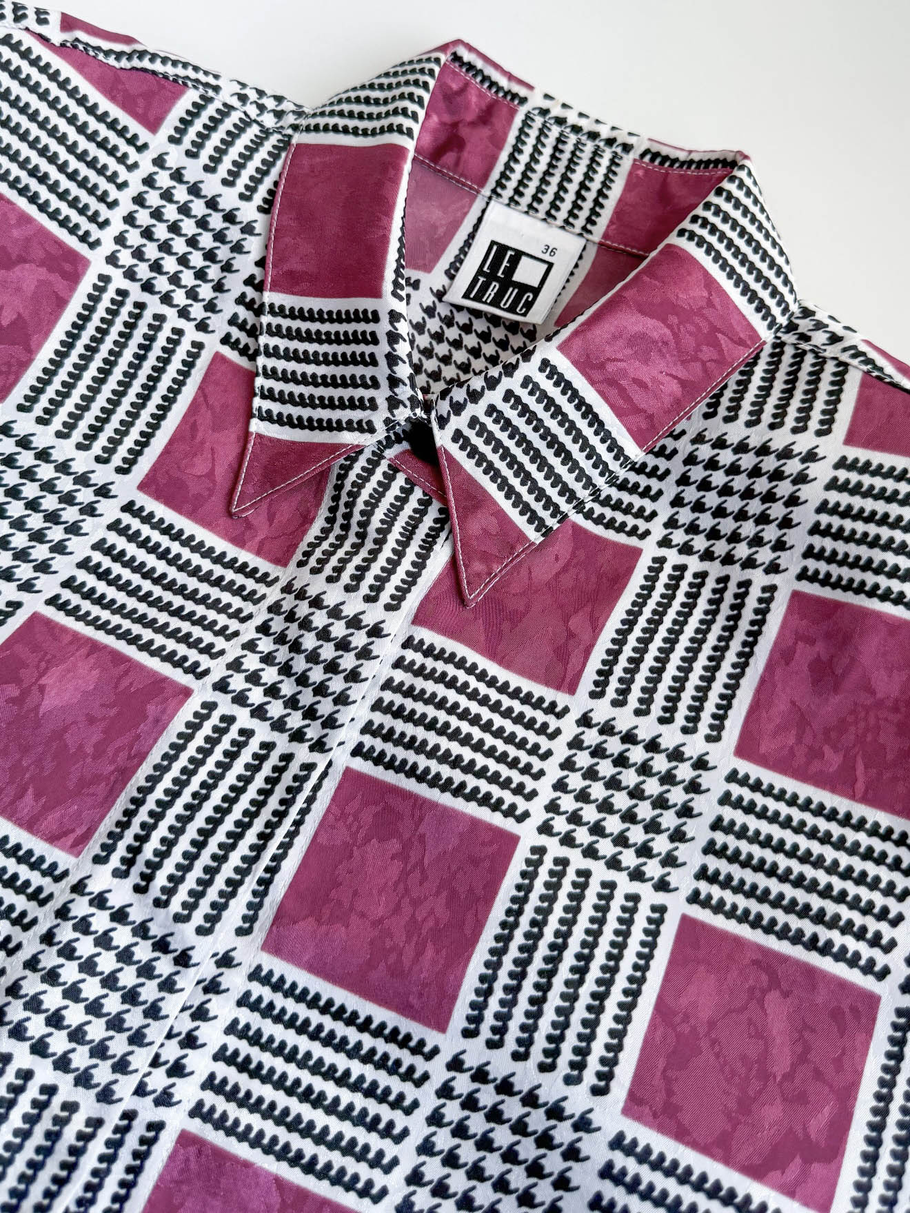 Imagen de Camisa cuadros satinada (6)