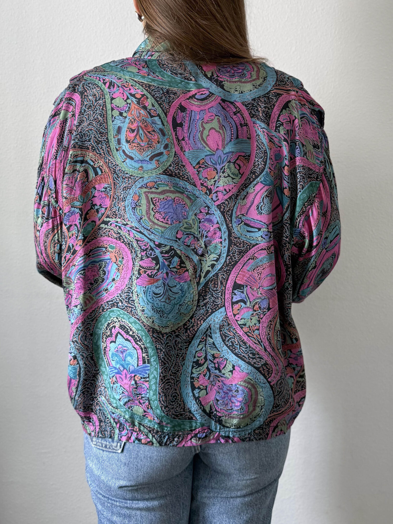 Imagen de Camisa pliegues estampada (4)