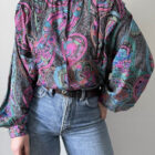 Imagen de Camisa pliegues estampada (6)