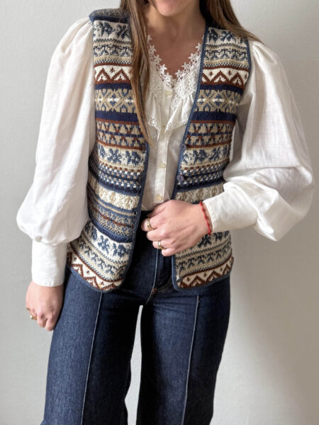 Imagen de Chaleco de punto estampado (8)