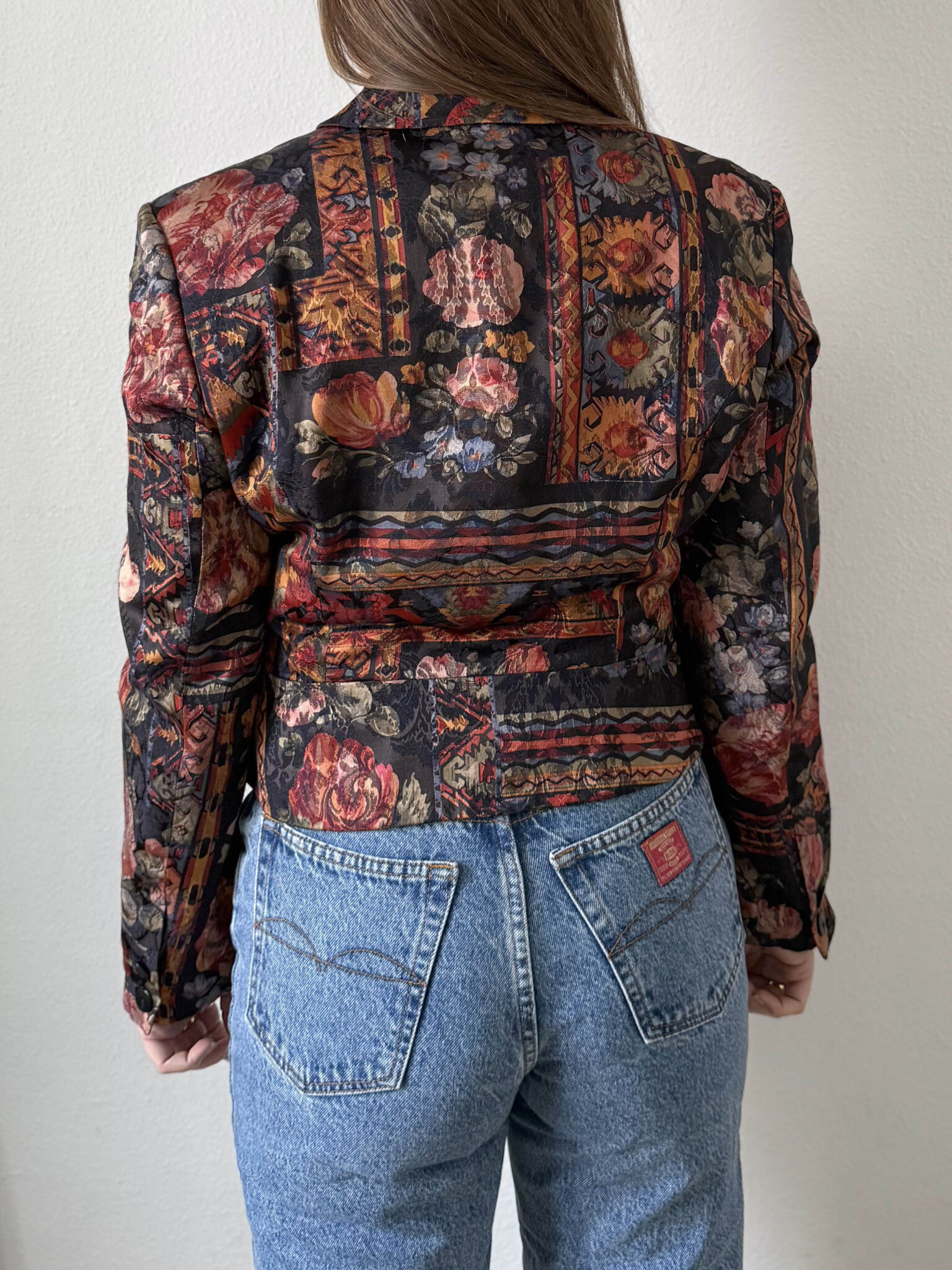 Imagen de Chaqueta entallada floral (5)