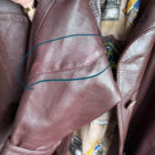 Imagen de Chaqueta granate piel (3)