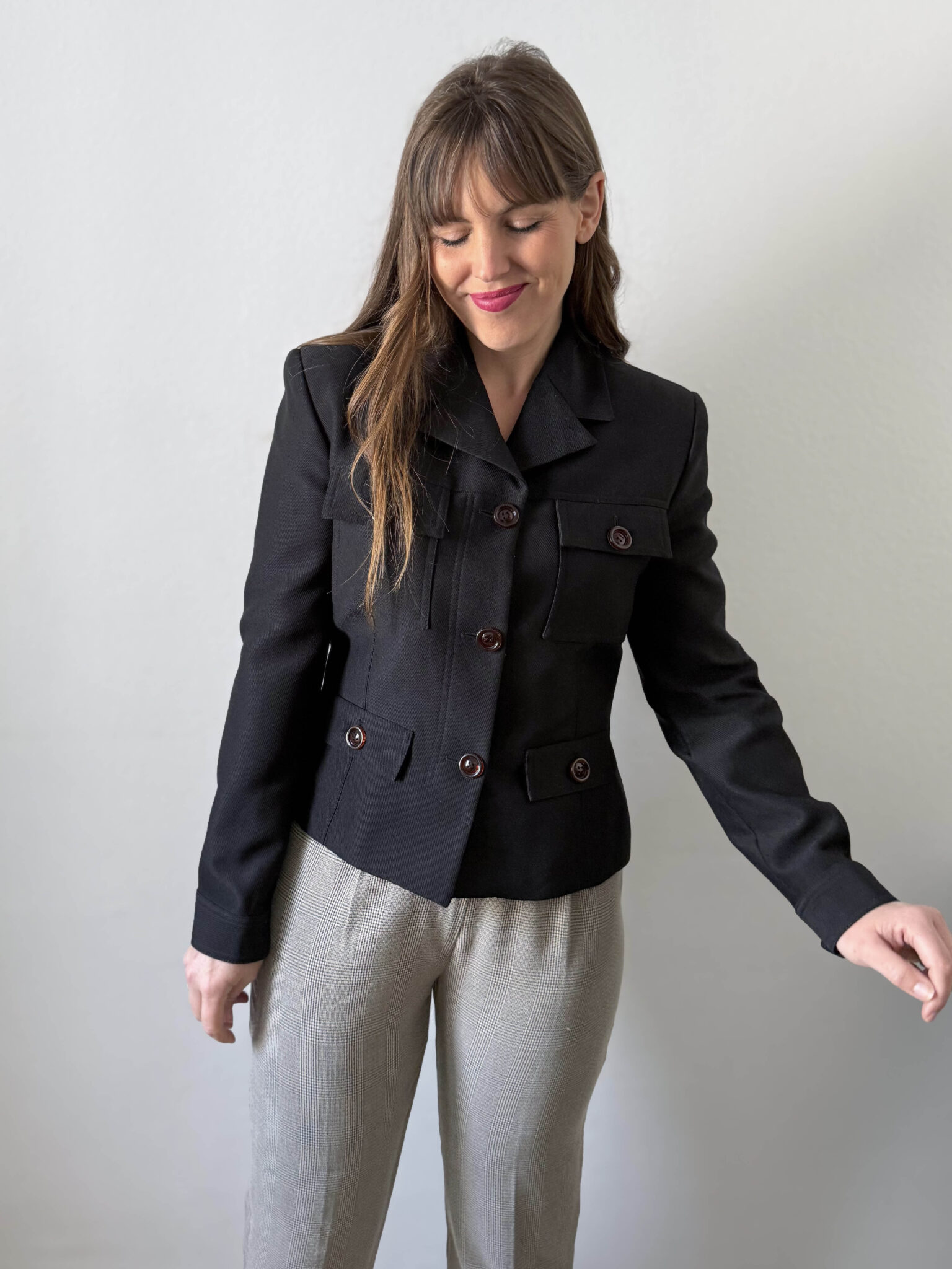 Imagen de Chaqueta italiana negra (10)