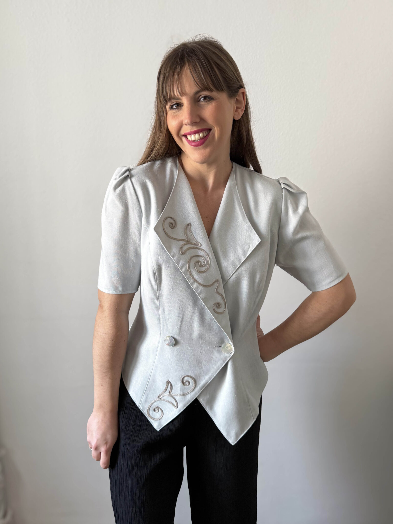 Imagen de Blazer verano bordado (7)