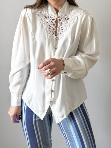 Imagen de Blusa alemana encaje (2)