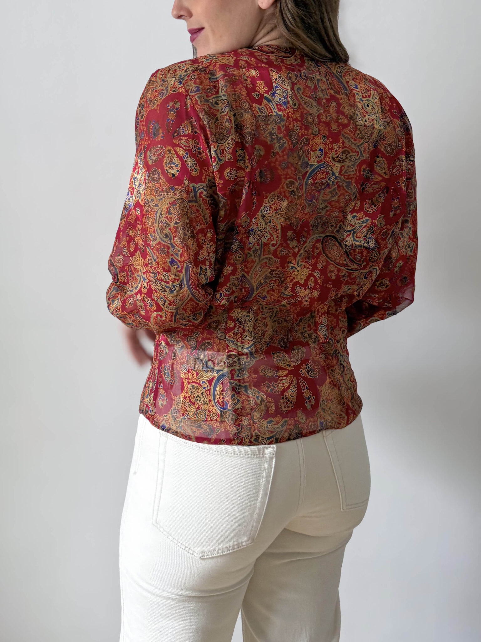 Imagen de Blusa gasa estampado (6)