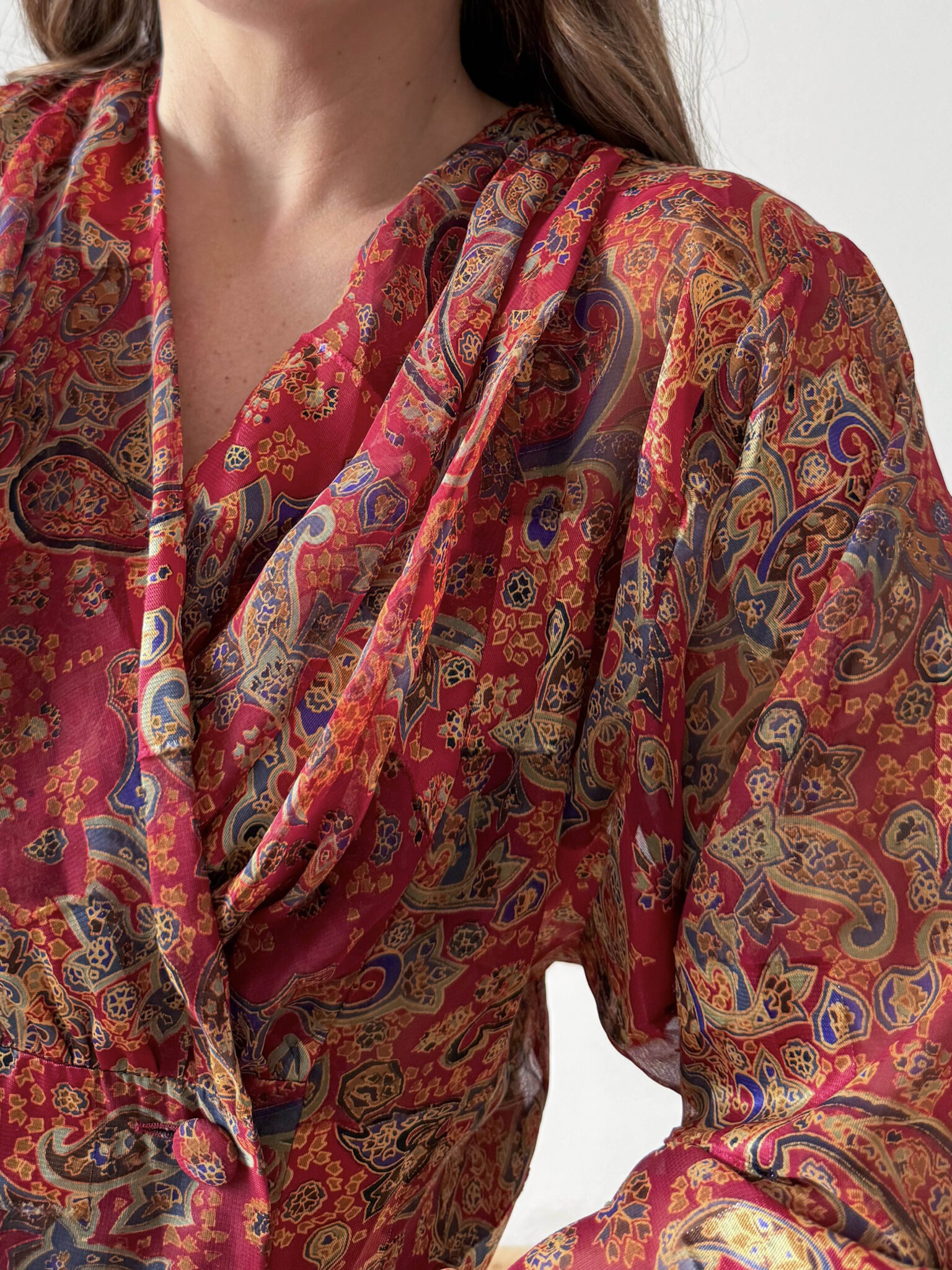 Imagen de Blusa gasa estampado (7)