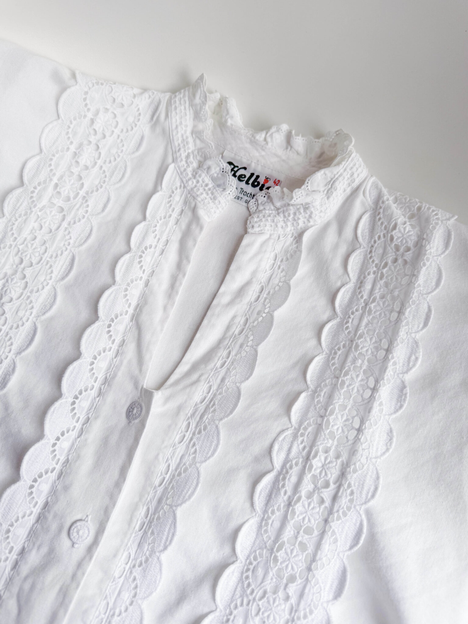 Imagen de Blusa tirolesa encajes (1)