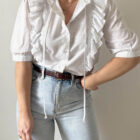 Imagen de Blusa topos y volantes (5)