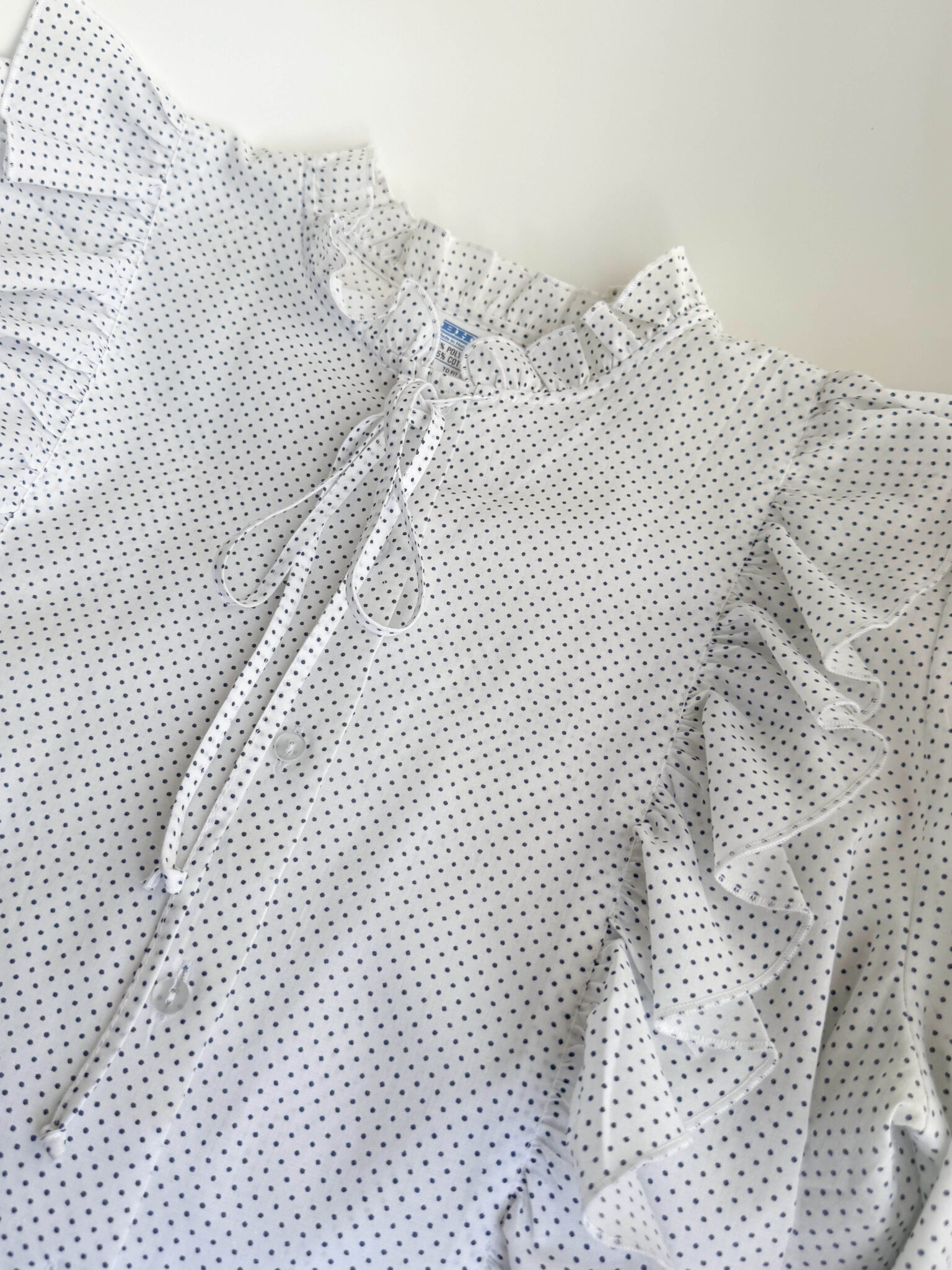 Imagen de Blusa topos y volantes (6)