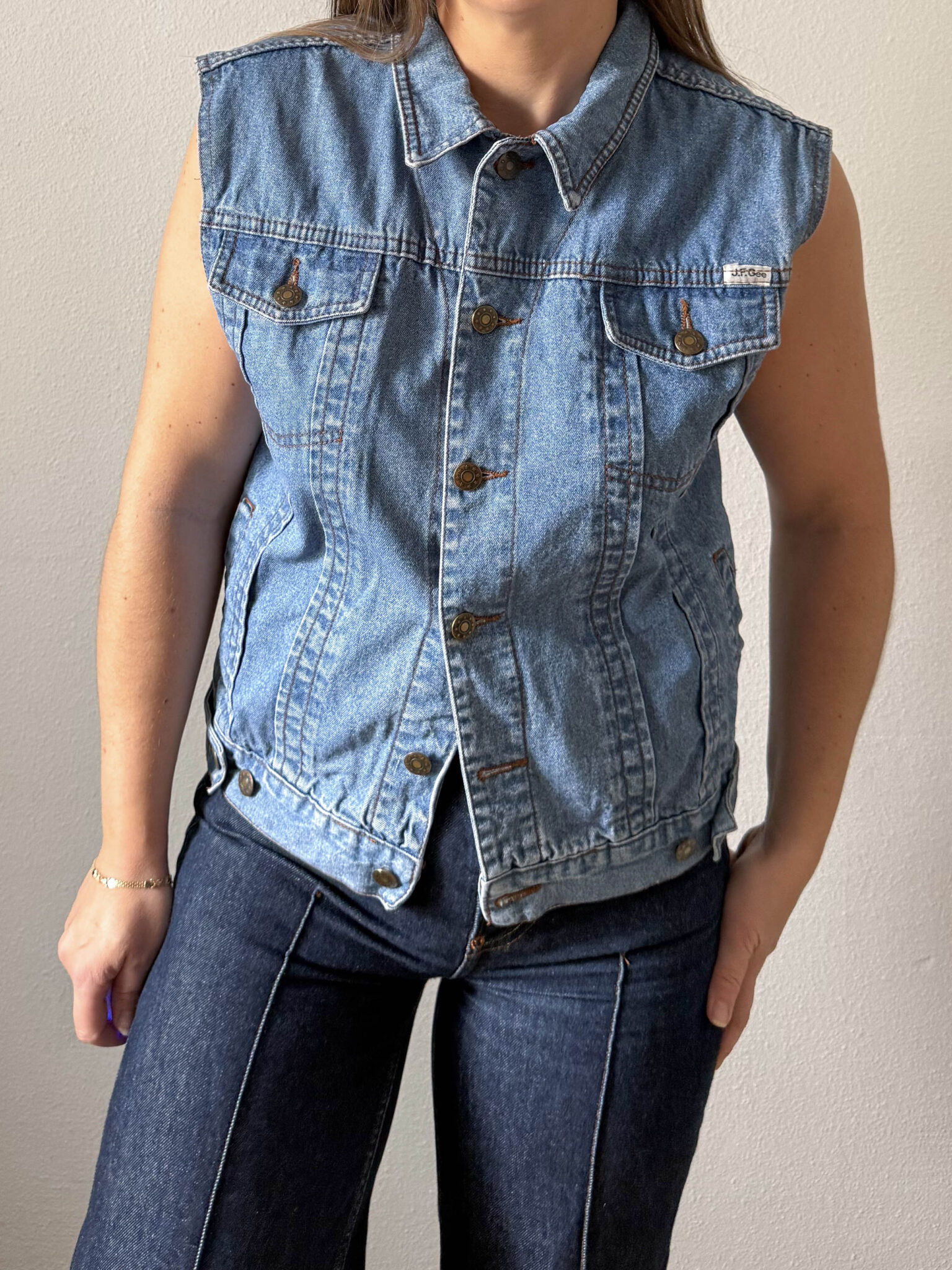 Imagen de Chaleco denim vintage (3)