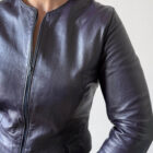 Imagen de Chaqueta piel morada (1)
