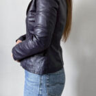 Imagen de Chaqueta piel morada (5)