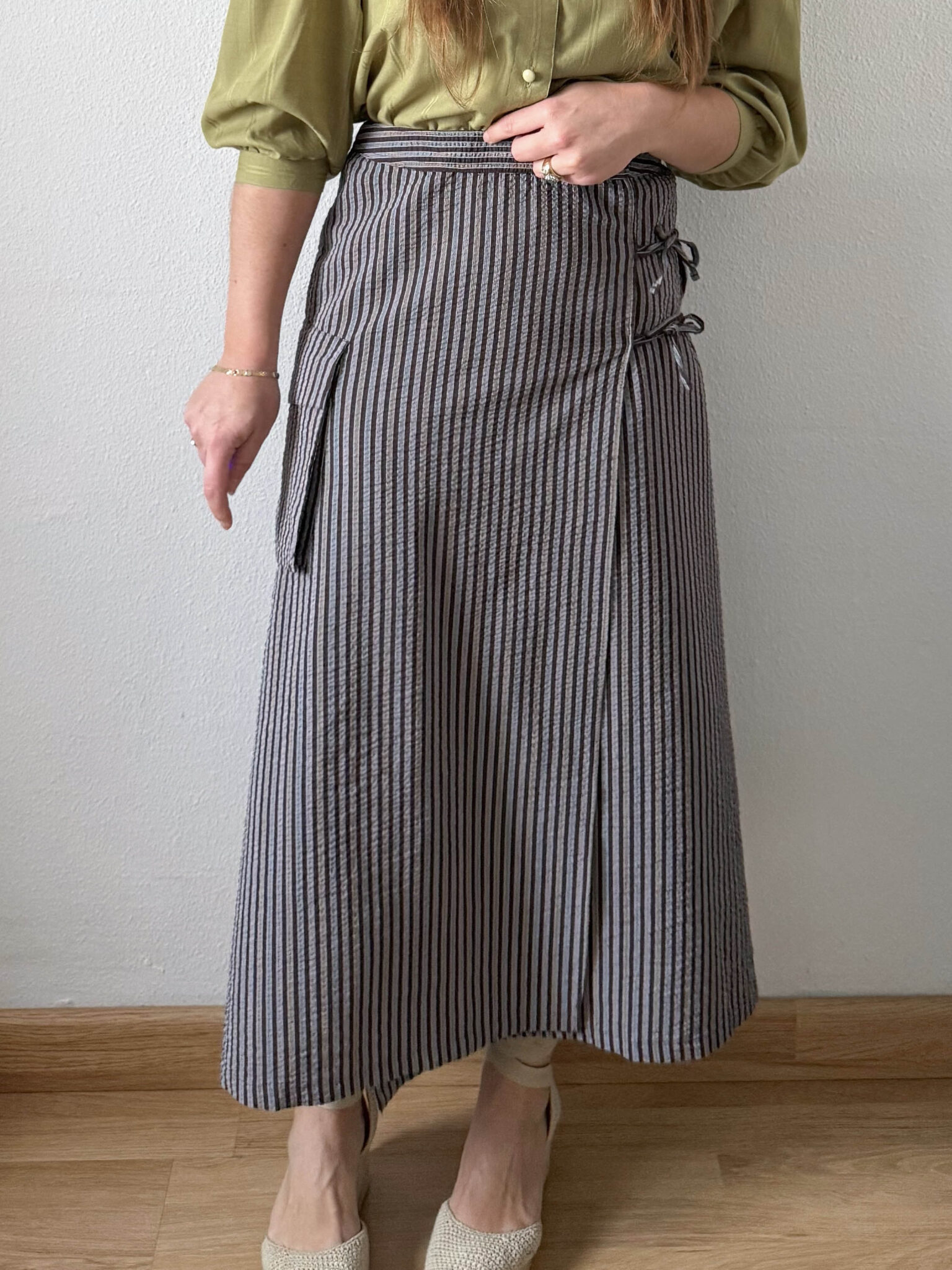 Imagen de Falda larga a rayas (2)