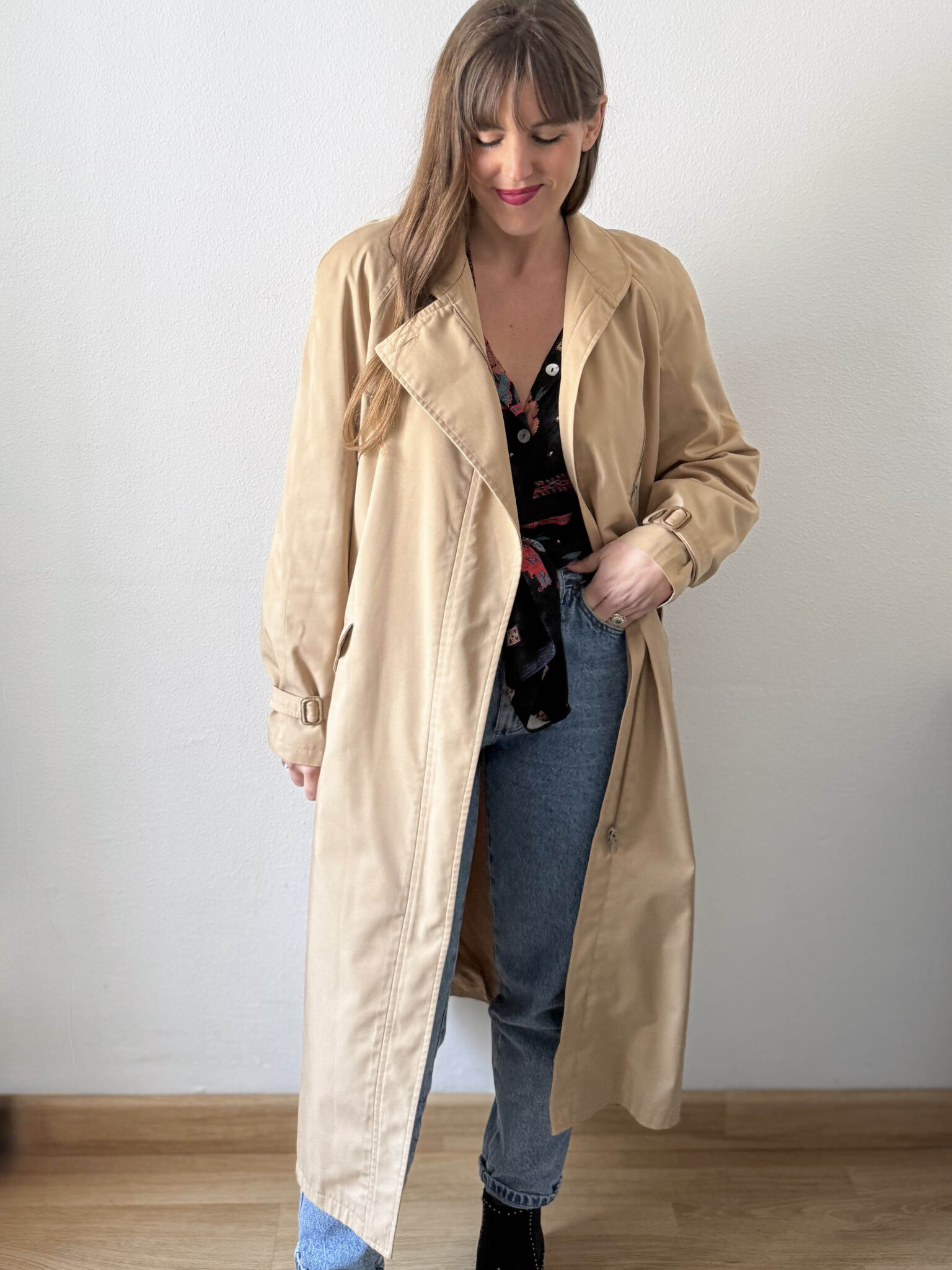 Imagen de Gabardina manga raglan (2)