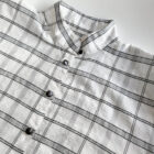 Imagen de Blusa cuello mao con cuadros (1)