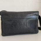 Imagen de Bolso italiano piel azul (3)