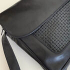 Imagen de Bolso italiano piel azul (4)