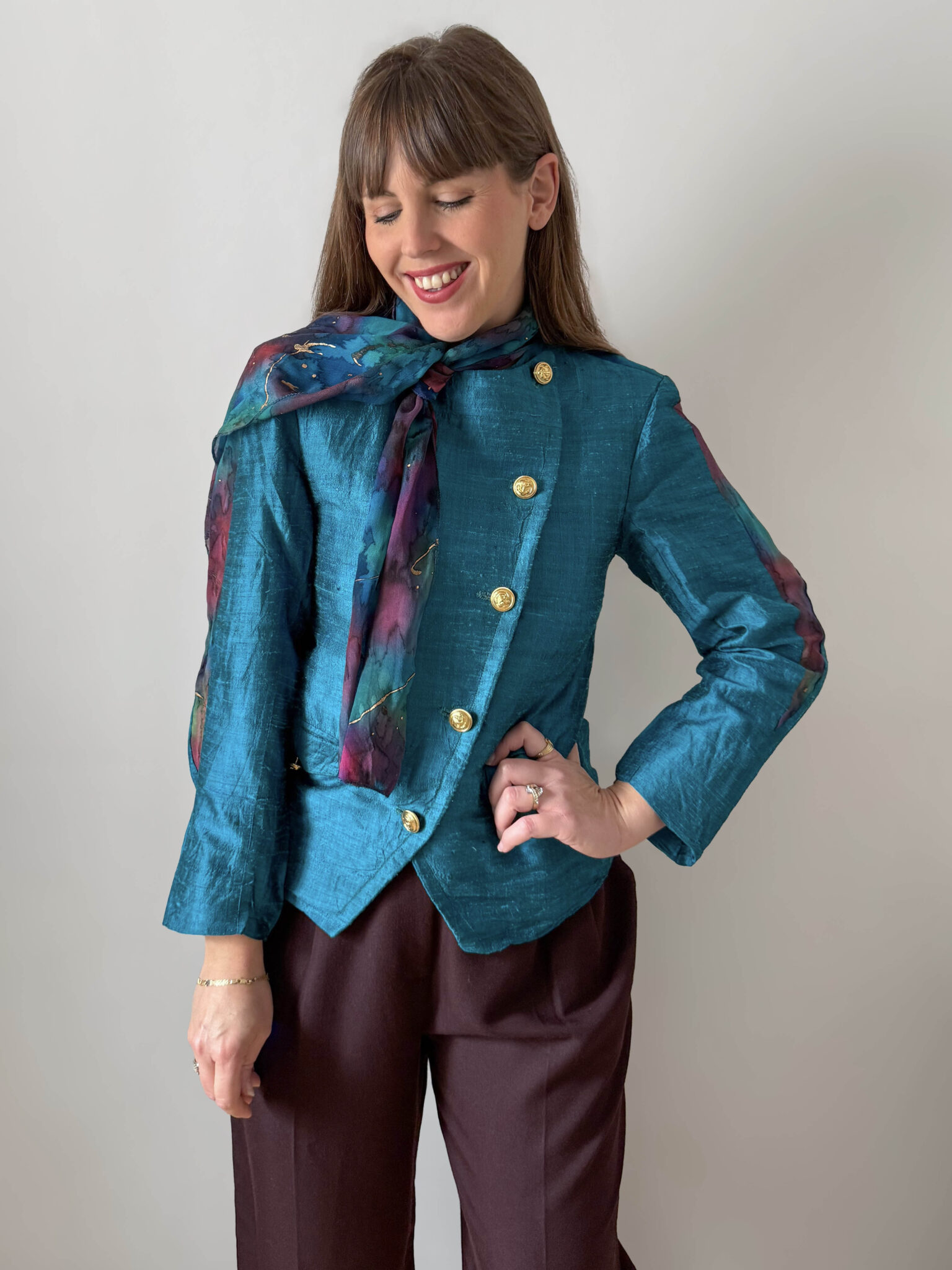 Imagen de Blazer seda salvaje (2)