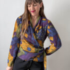 Imagen de Blusa colorida cruzada (1)