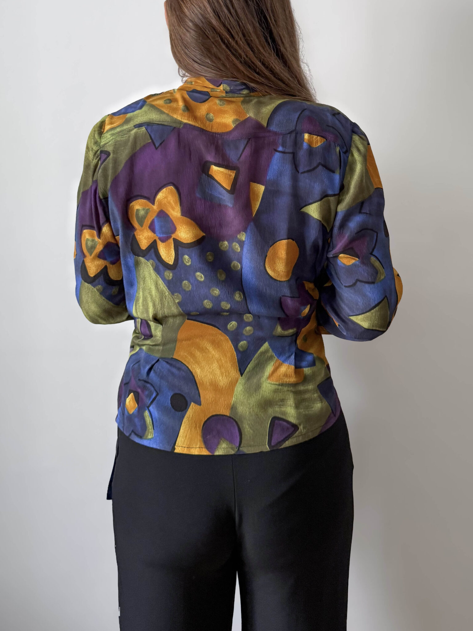 Imagen de Blusa colorida cruzada (4)