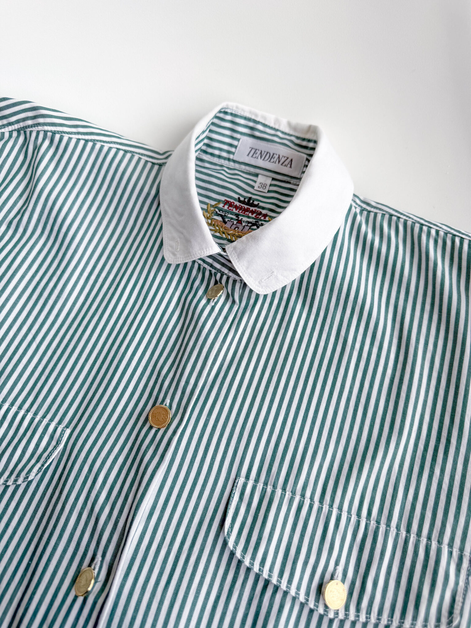 Imagen de Camisa de rayas verdes (2)