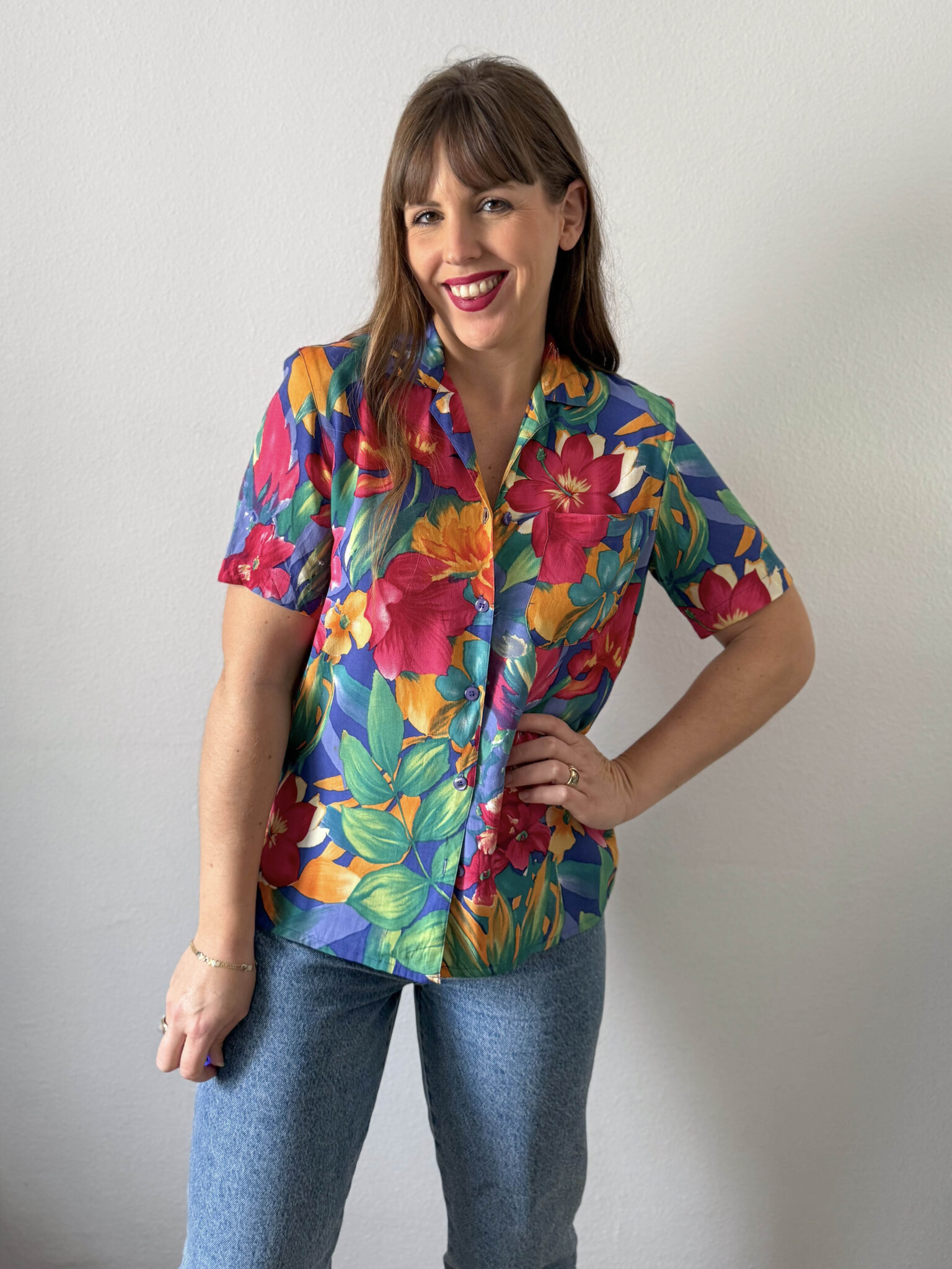 Imagen de Camisa flores tropical (2)