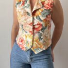 Imagen de Chaleco benetton flores (4)