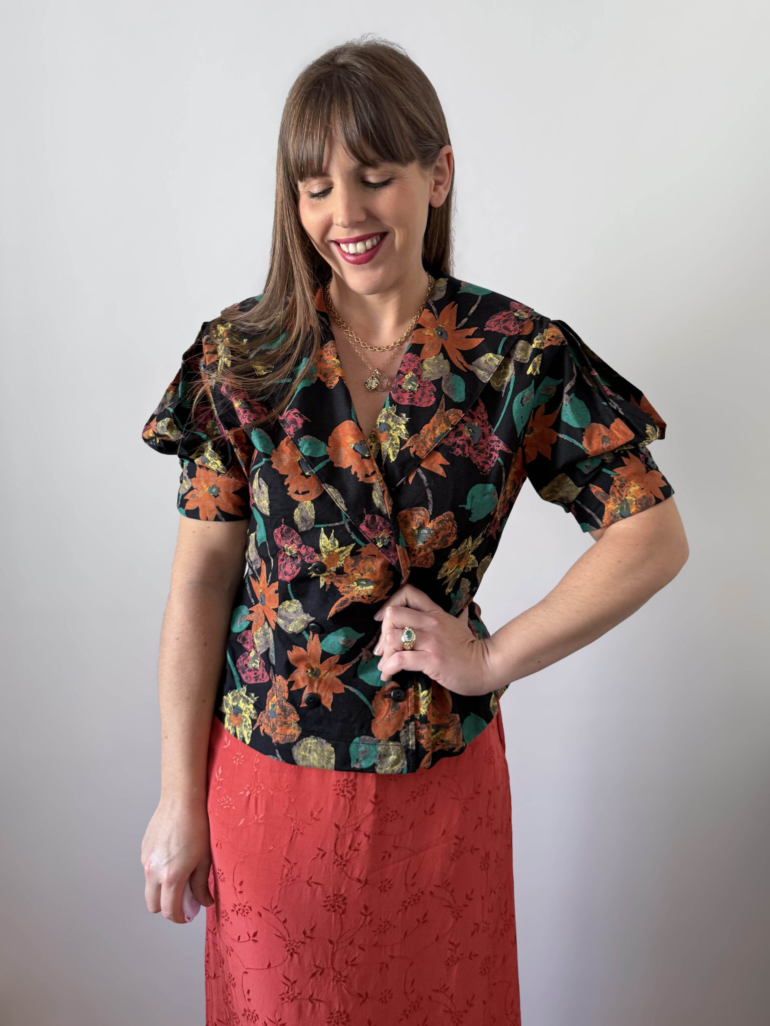Imagen de Chaqueta corta de flores (5)