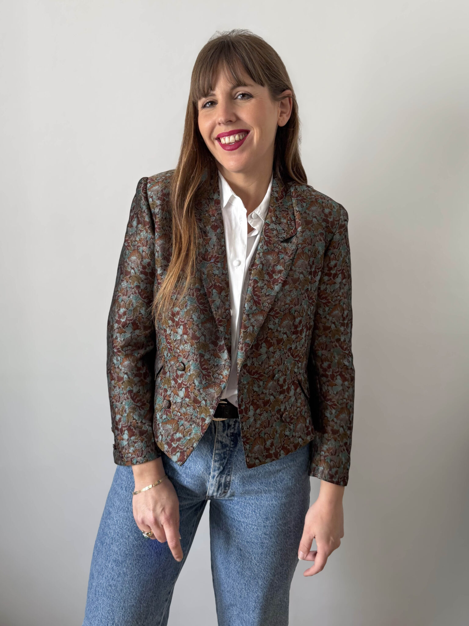 Imagen de Chaqueta metalizada vintage (3)