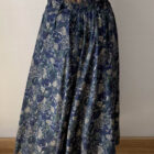 Imagen de Falda flores tonos azules (5)
