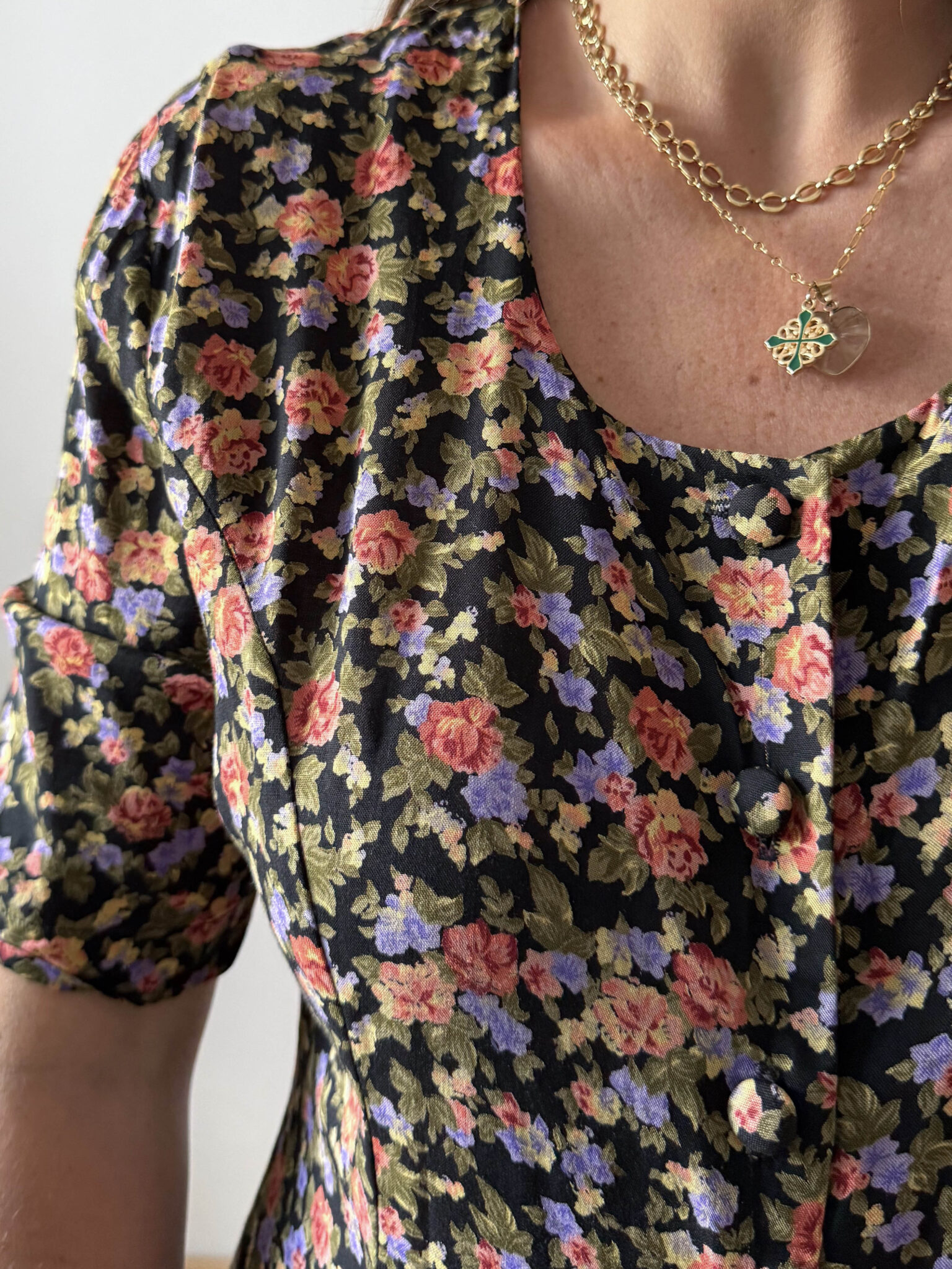 Imagen de Vestido corto floral (2)