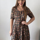 Imagen de Vestido corto floral (3)