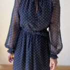 Imagen de Vestido gasa con lunares (3)