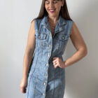 Imagen de Vestido mini denim (2)