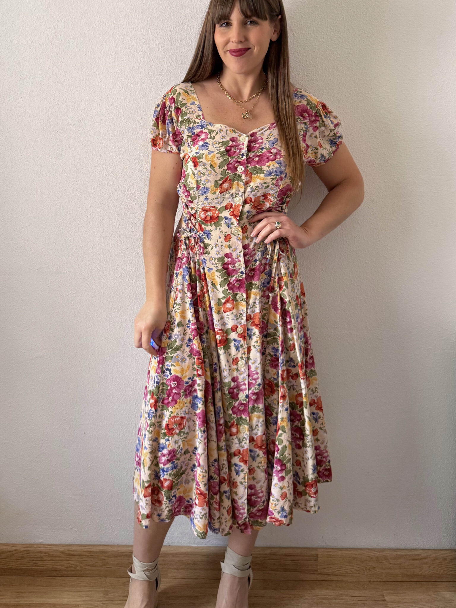 Imagen de Vestido romantico floral (5)