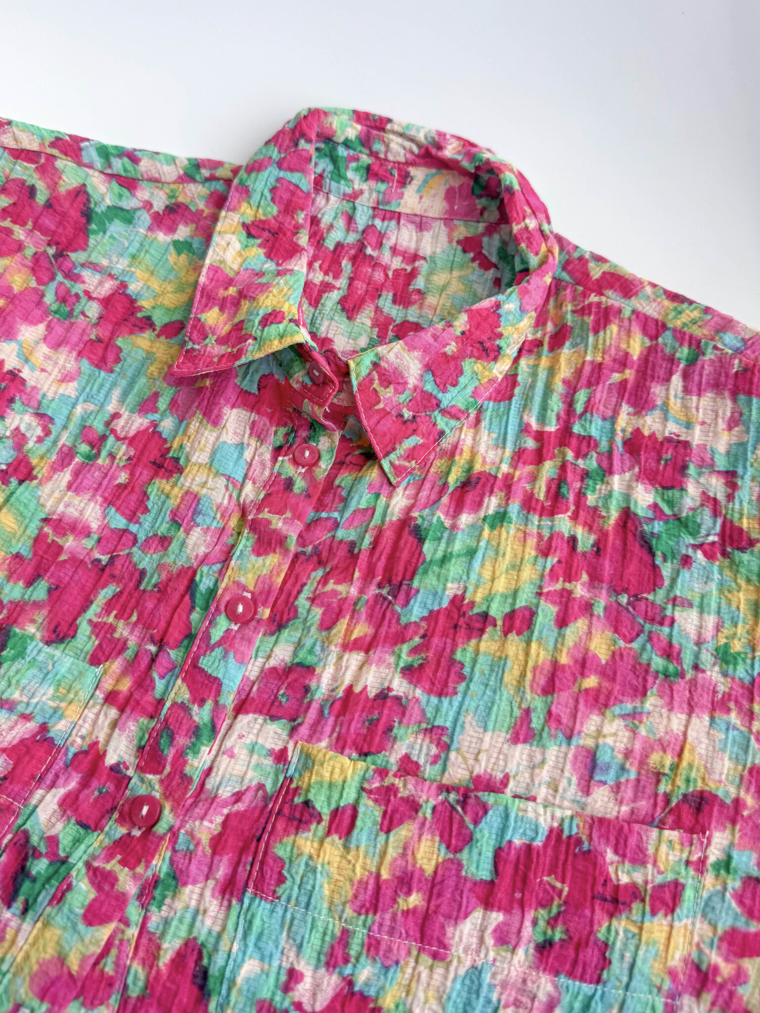 Imagen de Camisa plisada flores (1)