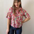 Imagen de Camisa plisada flores (2)