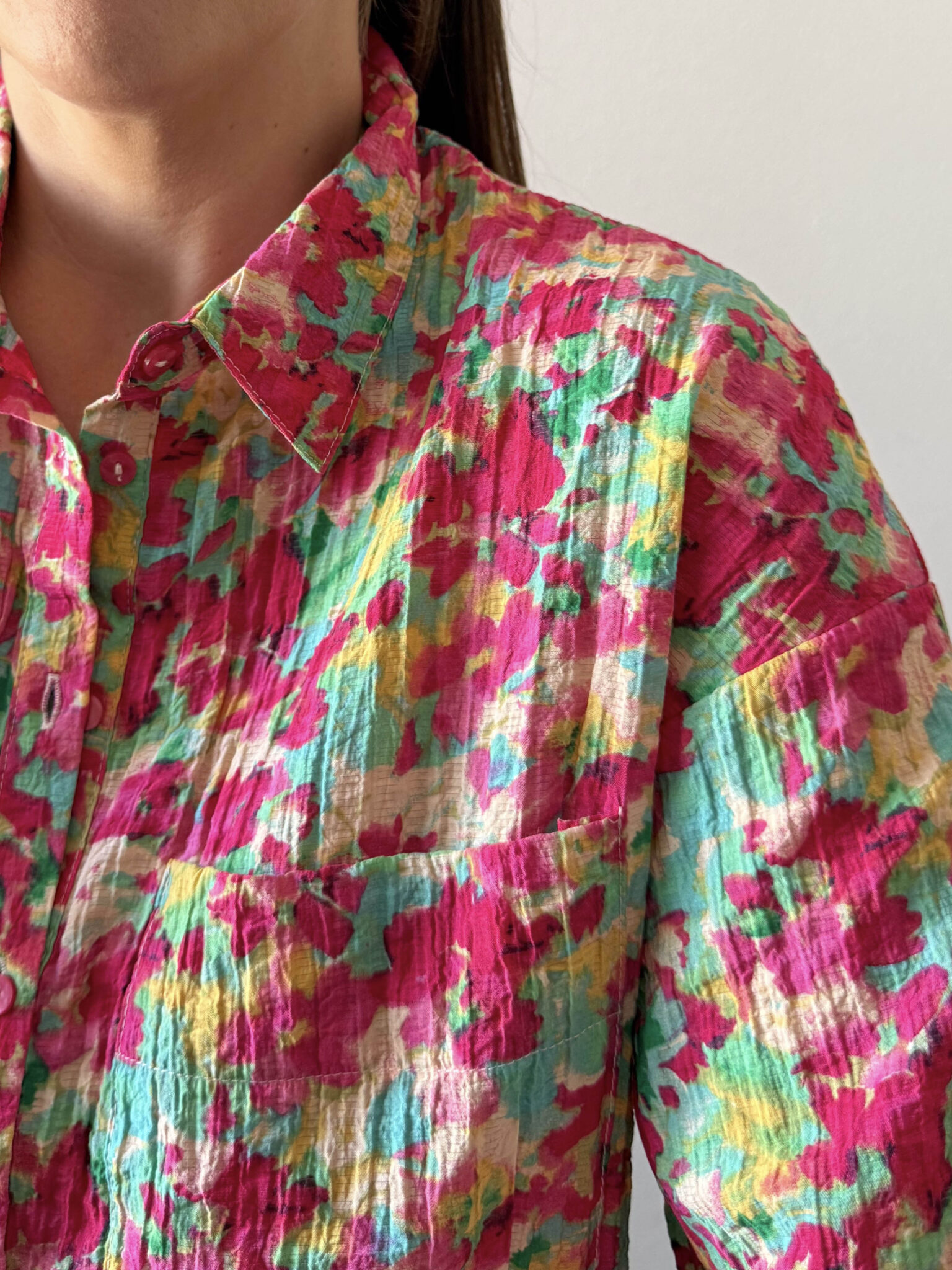 Imagen de Camisa plisada flores (5)