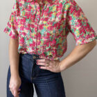 Imagen de Camisa plisada flores (6)