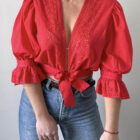 Imagen de Austriaca crop roja (7)